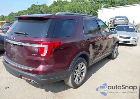 2018 Ford Explorer Xlt from USA, damaged, VIN 1FM5K8D83JGC11048